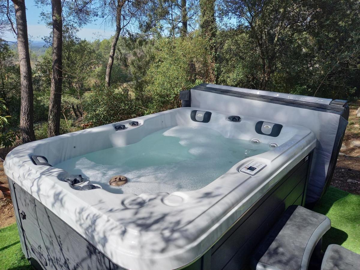GITE AVEC SPA JACUZZI au cœur de Provence Côte d'Azur Saint-Antonin-du-Var Exterior foto